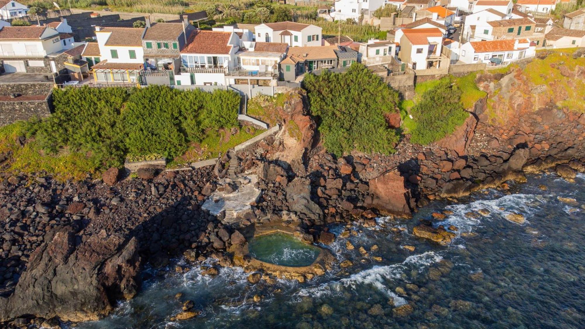 Mosteiros Natural Pool House Villa Eksteriør bilde