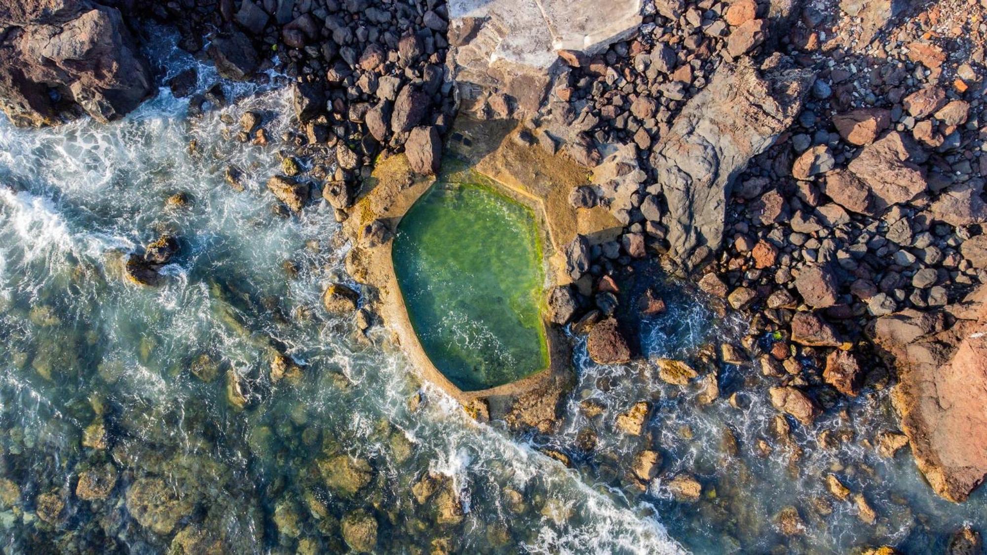 Mosteiros Natural Pool House Villa Eksteriør bilde